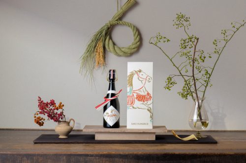 2026NewYearByakko_KV_2510_1920x1280 SAKE HUNDRED 百光×2026馬年限定